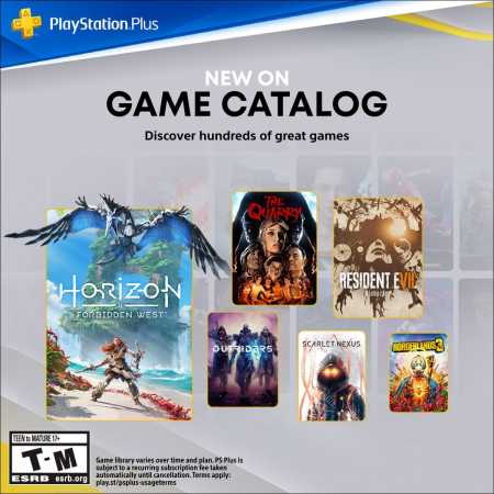 Новые игры для PS Plus тарифных планов Extra, Deluxe и Premium с 21 февраля 2023